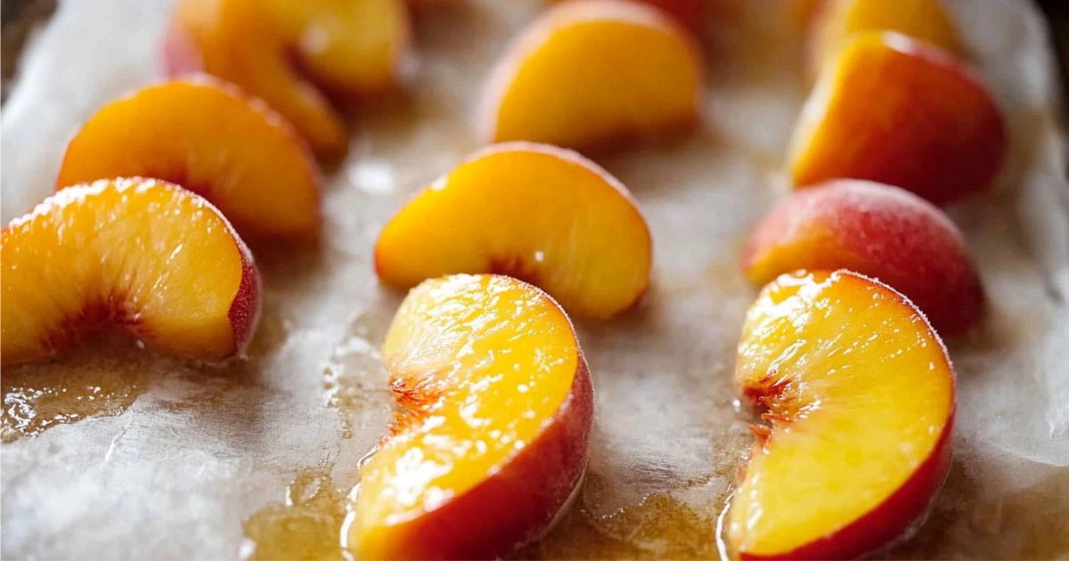 How to Freeze Peaches