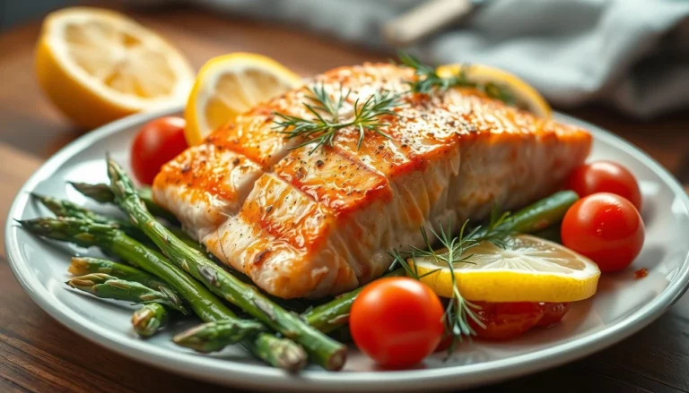 baked lemon butter garlic salmon