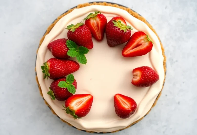 No-Bake Strawberry Cheesecake: The Lazy Person’s Dessert Masterpiece