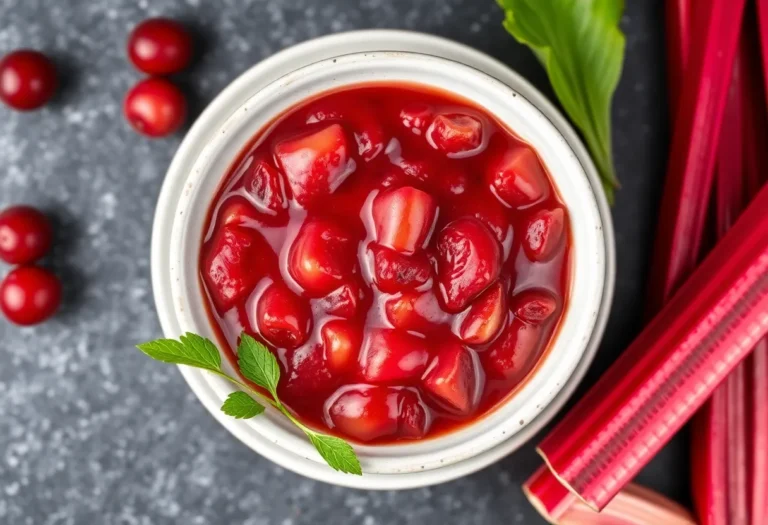 rhubarb sauce recipe