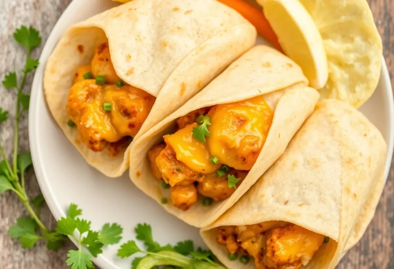 Cheesy Garlic Chicken Wraps: The Lazy Gourmet’s Secret Weapon