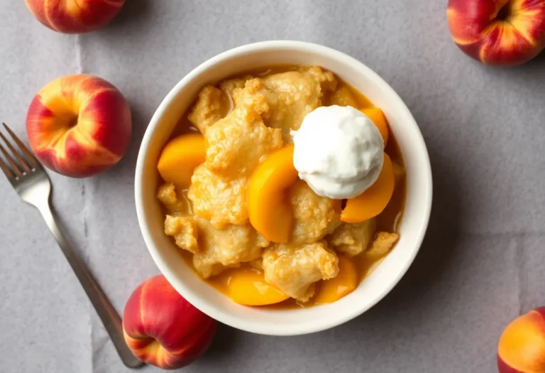 Easy Peach Cobbler With Fresh Peaches: The Lazy Baker’s Dream