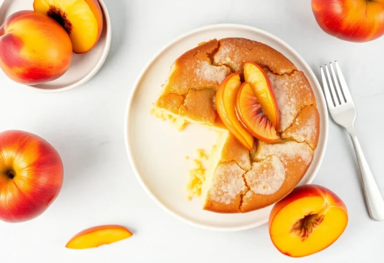 Peach Cobbler Pound Cake: The Dessert Mashup You Didn’t Know You Needed